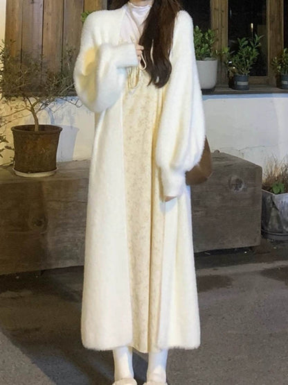 Soft Glutinous Sweater Coat for Women - Warm Cardigan in 4 Colors - Buy Center