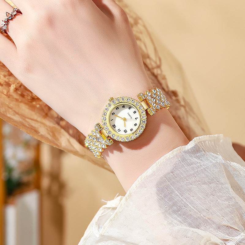 Buy Center Women's Digital Quartz Watch - Stylish Gold/Silver/Rose Gold - Buy Center