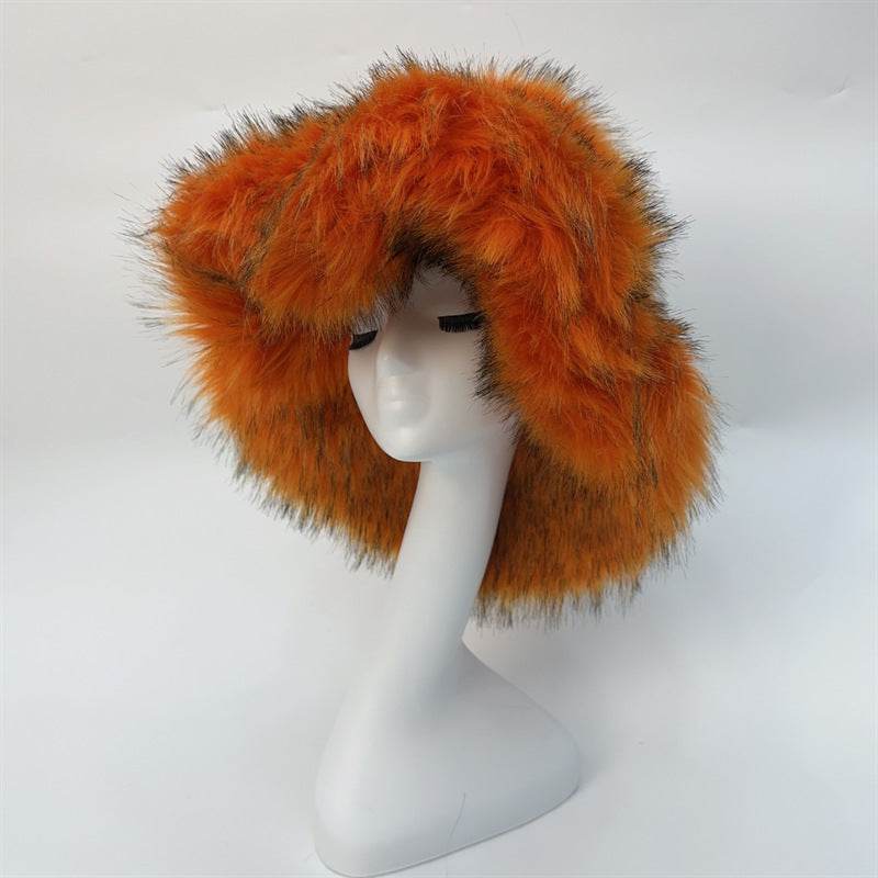 Fashionable Raccoon Fur Hat - Stylish Winter Accessory for Women 2025 - Buy Center