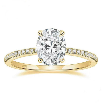 Buy Center Women's Fashion Ring - Light Luxury with 18K Gold Plating - Buy Center