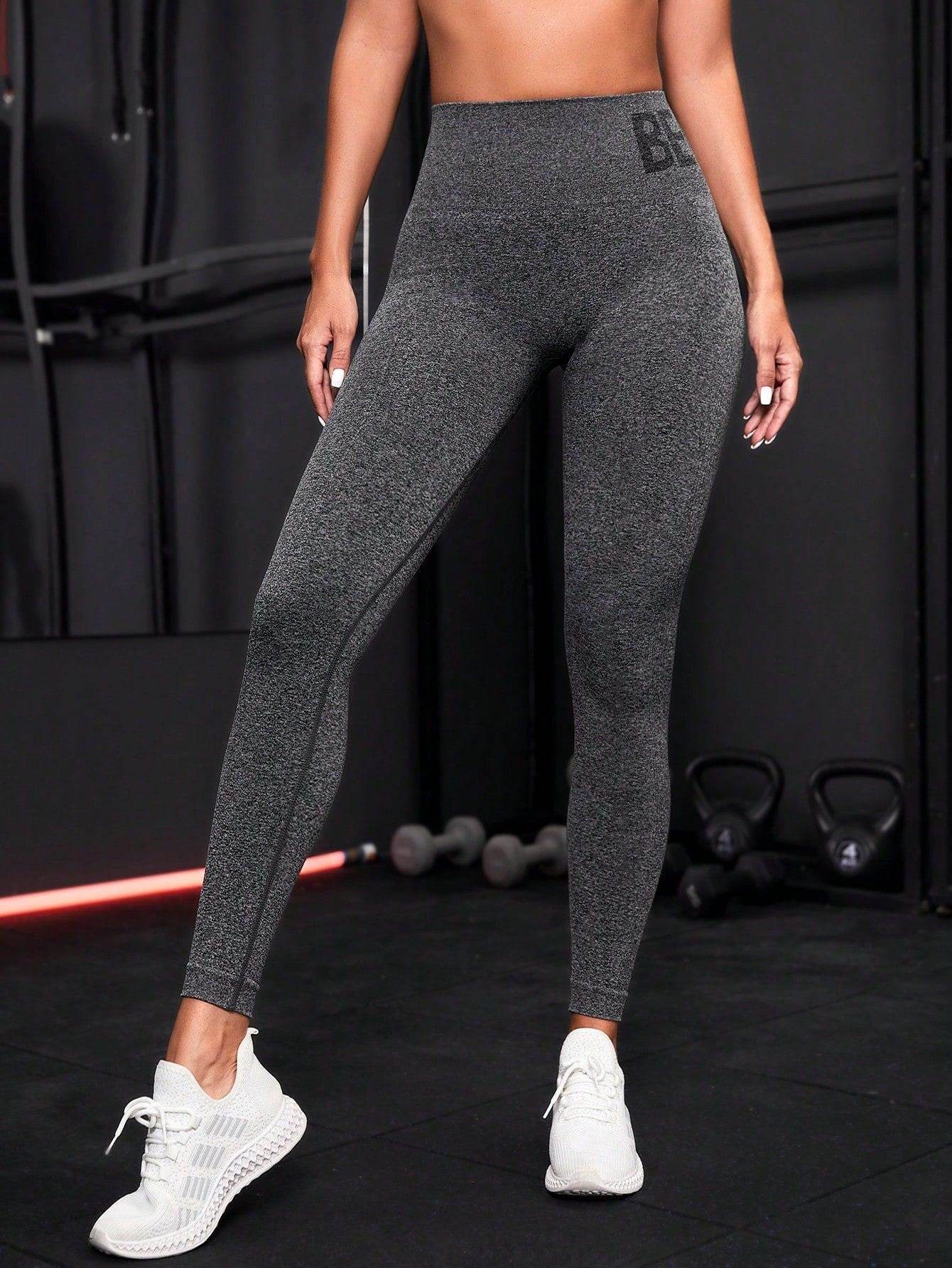 High Waist Peach Yoga Pants for Women - Stylish Seamless Workout Gear - Buy Center