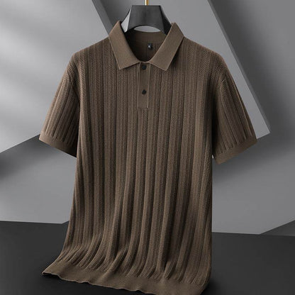 Plus Size Men's Short Sleeve Sweater - Autumn & Winter Collection - Buy Center