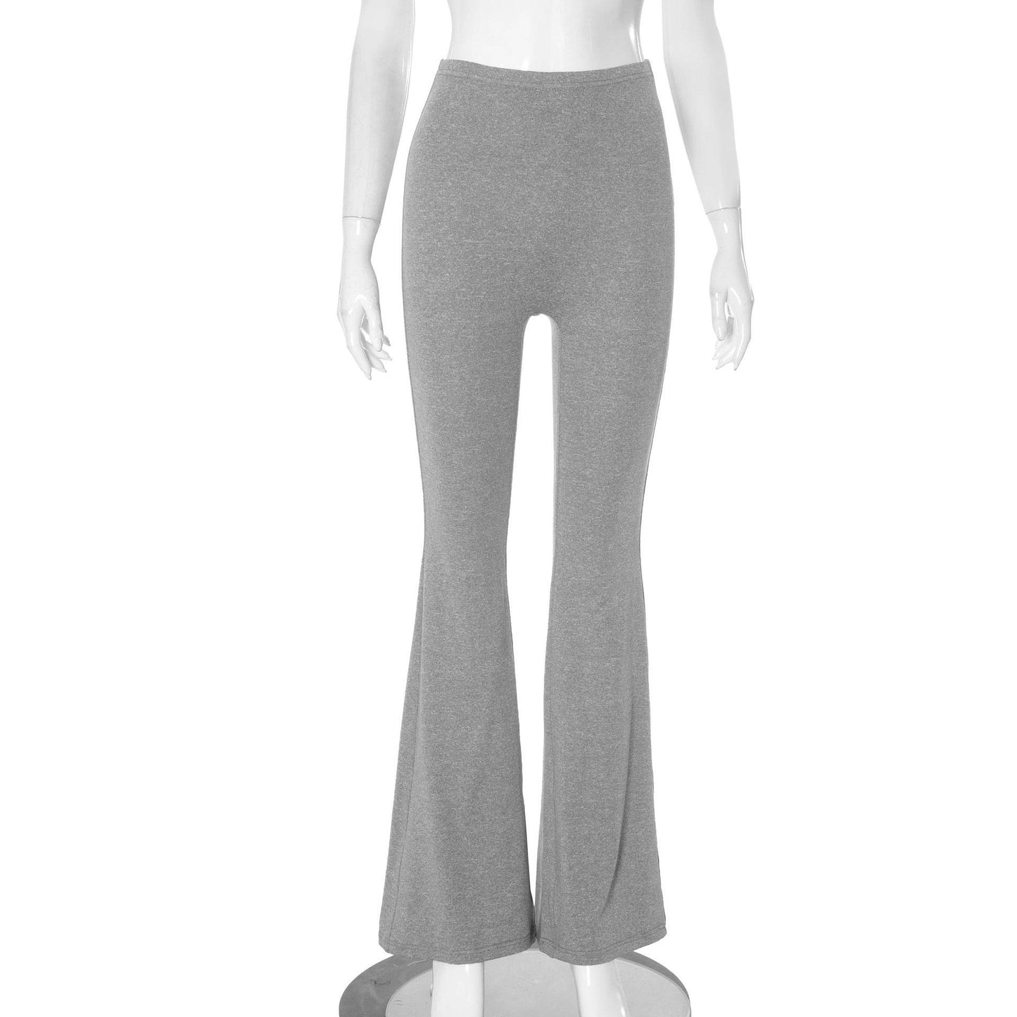 Stylish Women's Boot-Cut Trousers - High Waist, Versatile Fit for Any Occasion - Buy Center