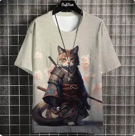 Buycenter Men's Casual Summer Japanese Short Sleeve - Printed Styles Available - Buy Center