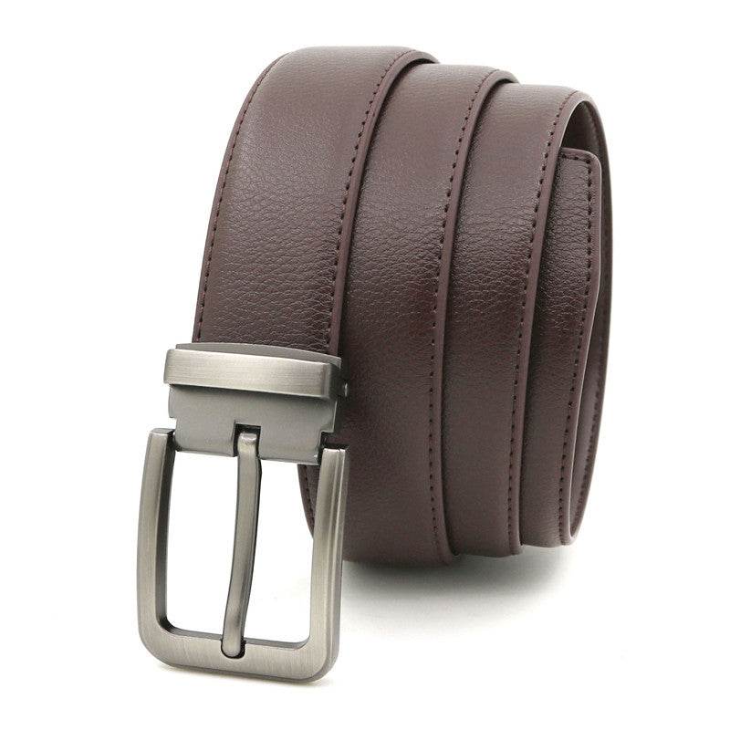 Men's Casual Pin Buckle Leather Belt - Stylish, Durable, Perfect Fit - Buy Center