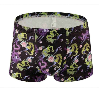 Multi-Color Rose Boxers - Premium Milk Silk, Comfortable & Breathable