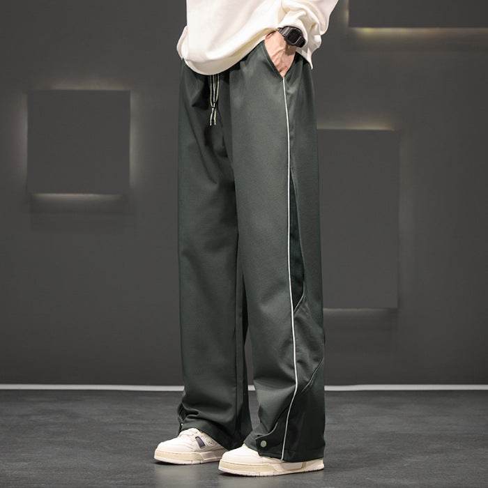 Casual Plus Size Men's Trousers - Waterproof Straight Leg Sweatpants - Buy Center
