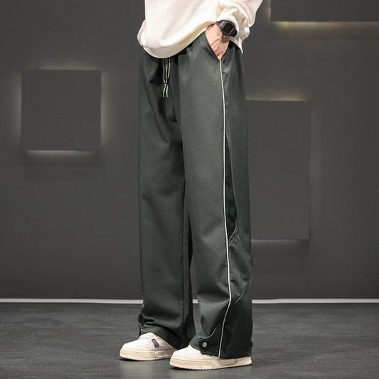 Casual Plus Size Men's Trousers - Waterproof Straight Leg Sweatpants - Buy Center