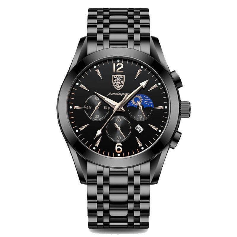 Waterproof Luminous Men's Watch - Stylish Quartz with Durable Design - Buy Center