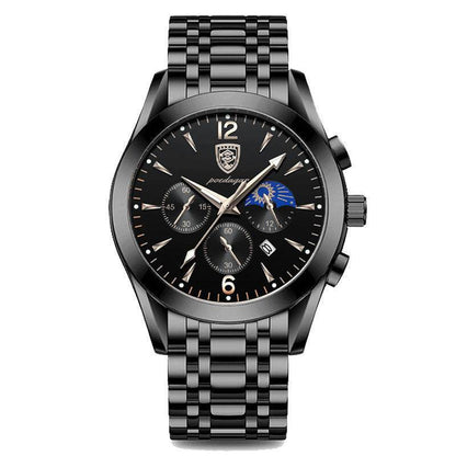 Waterproof Luminous Men's Watch - Stylish Quartz with Durable Design - Buy Center