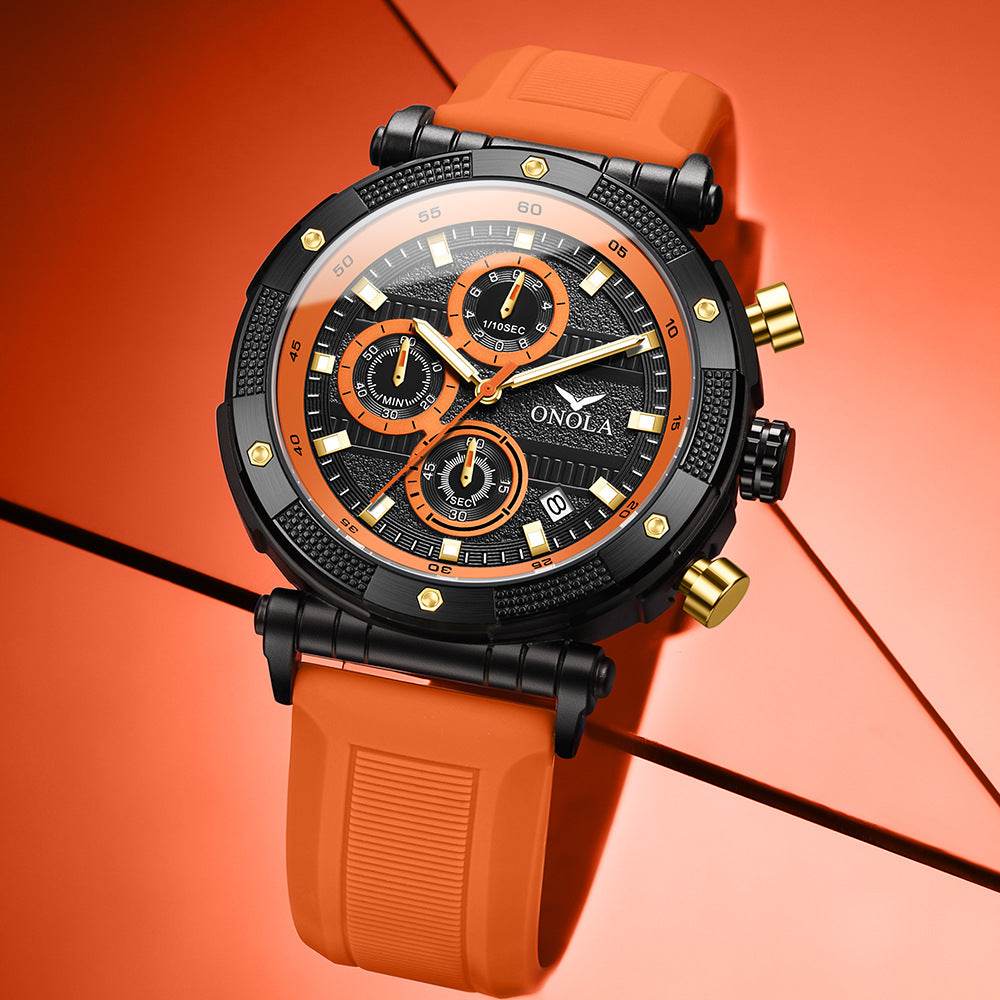 Buycenter Fashion Multi-functional Quartz Tape Watch - Waterproof & Stylish - Buy Center
