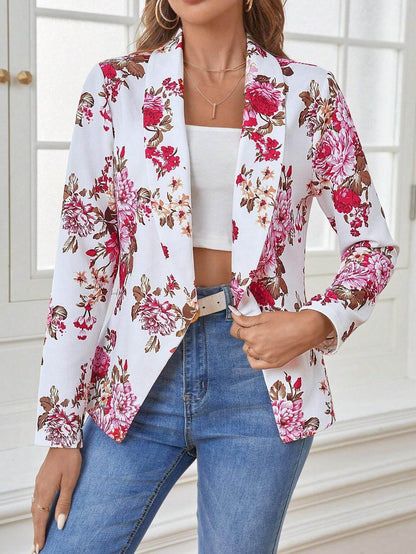 Buycenter Candy Color Cardigan Coat - Loose Fit, 3D Print Style - Buy Center