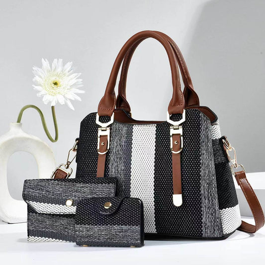 Stylish Canvas Crossbody Handbag - Large Capacity for Moms & Sons - Buy Center