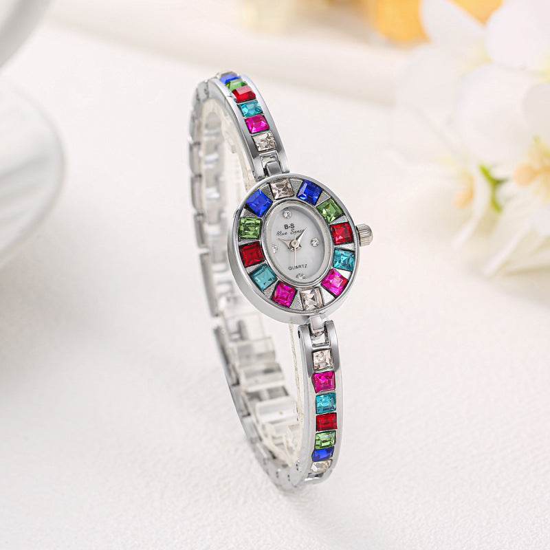 Minority Fashion Women's Quartz Watch - Stylish Gold & Silver Elegance - Buy Center