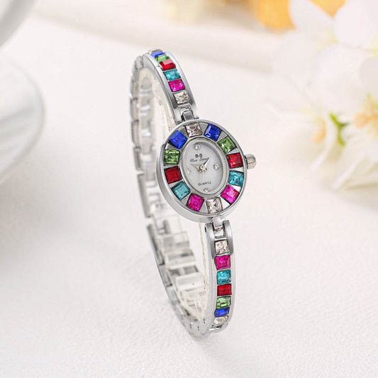 Minority Fashion Women's Quartz Watch - Stylish Gold & Silver Elegance - Buy Center