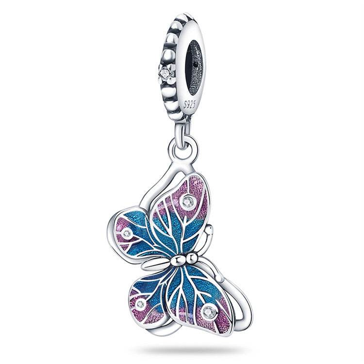 Panjia Style 925 Sterling Silver Beads Pendant - Elegant DIY Keychains - Buy Center