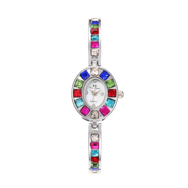 Minority Fashion Women's Quartz Watch - Stylish Gold & Silver Elegance - Buy Center