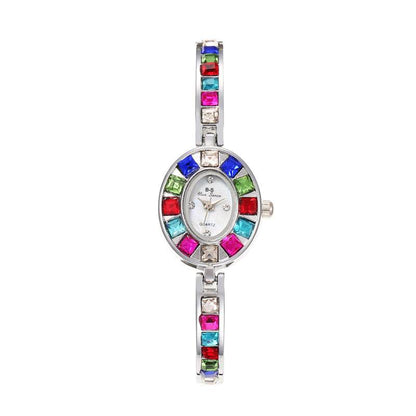 Minority Fashion Women's Quartz Watch - Stylish Gold & Silver Elegance - Buy Center