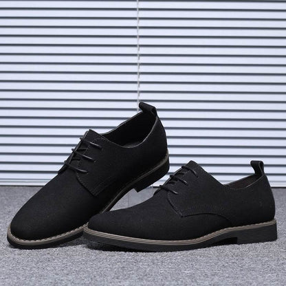 Men's Plus Size Frosted Casual Shoes - Stylish British Design, Comfortable Fit - Buy Center