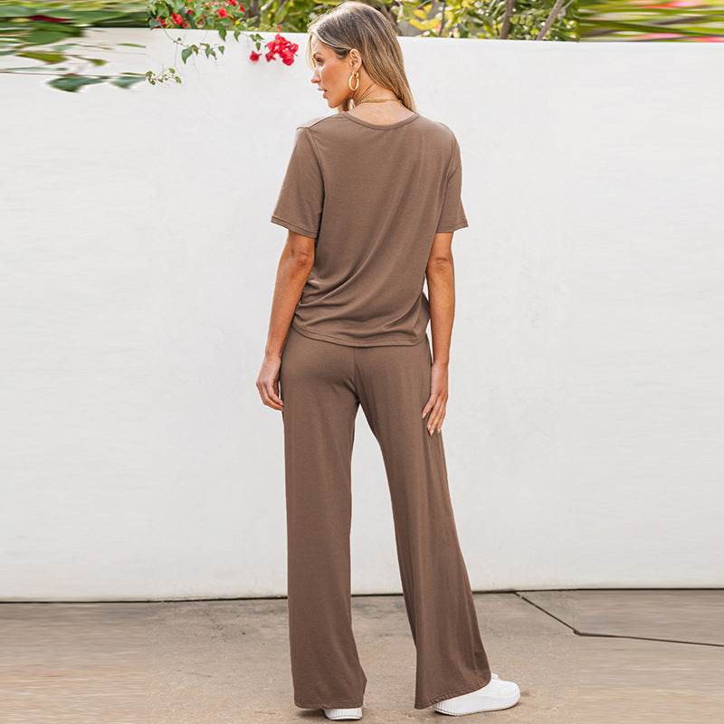Spring Multi-Pocket Casual Suit for Women - Stylish Solid Color Design - Buy Center