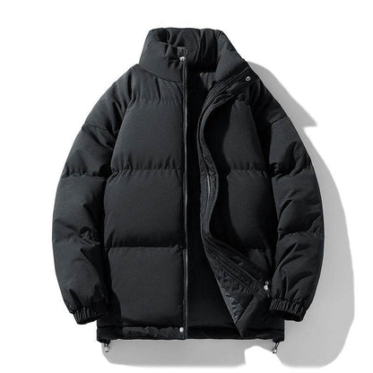 Stand Collar Down Coat Jacket - Warm Cotton, Stylish Colors Available - Buy Center