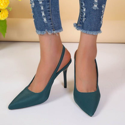 Buycenter Trendy Closed Toe High Heel Sandals - Stylish Women’s Footwear - Buy Center