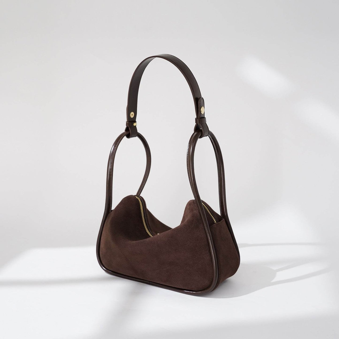 Women's Frosted Pillow Handbag - Stylish Burgundy & Coffee Shoulder Bag - Buy Center