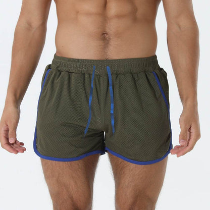 Men's Quick-Drying Mesh Shorts - Stylish Solid Colors for Sports - Buy Center