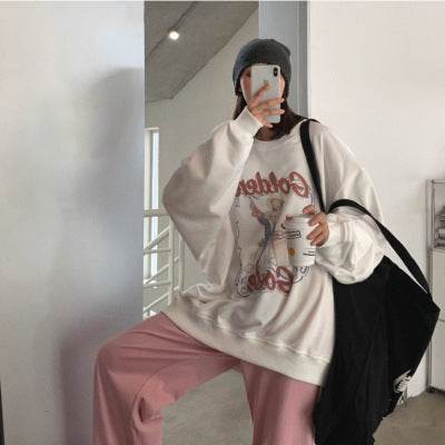 Slim Fit Long Sleeve Pullover for Women - Elegant Round Neck Style - Buy Center