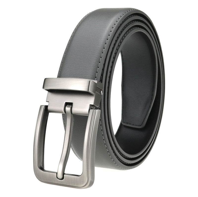 Men's Casual Pin Buckle Leather Belt - Stylish, Durable, Perfect Fit - Buy Center