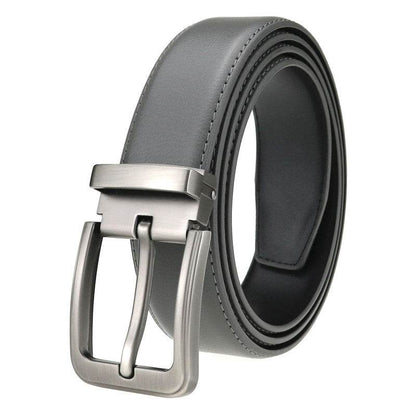 Men's Casual Pin Buckle Leather Belt - Stylish, Durable, Perfect Fit - Buy Center