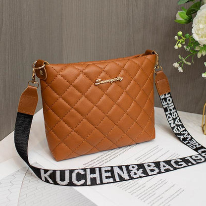 Women's Korean-Style Shoulder Bag - Premium PU, Trendy Colors 2025 - Buy Center