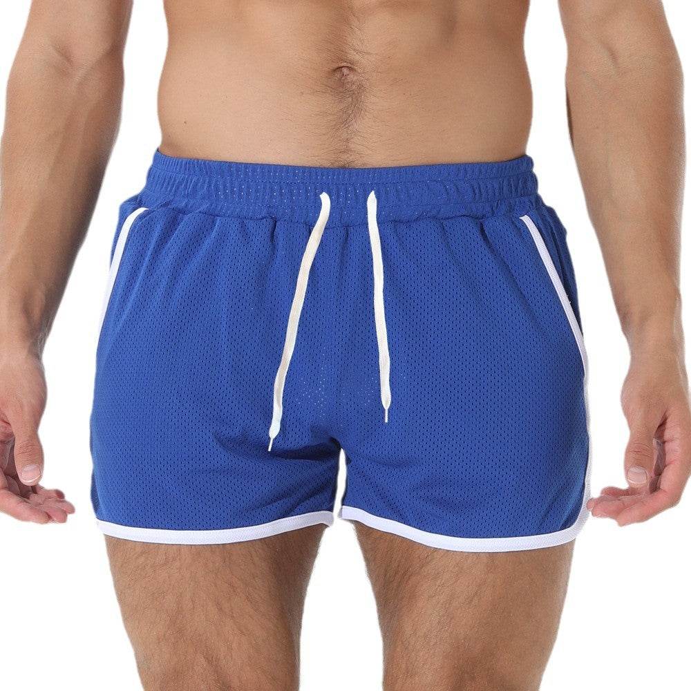 Men's Quick-Drying Mesh Shorts - Stylish Solid Colors for Sports - Buy Center