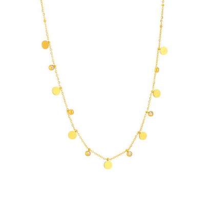 Elegant Stainless Steel Multi-heart Necklace - Gold Butterfly Design 2025 - Buy Center