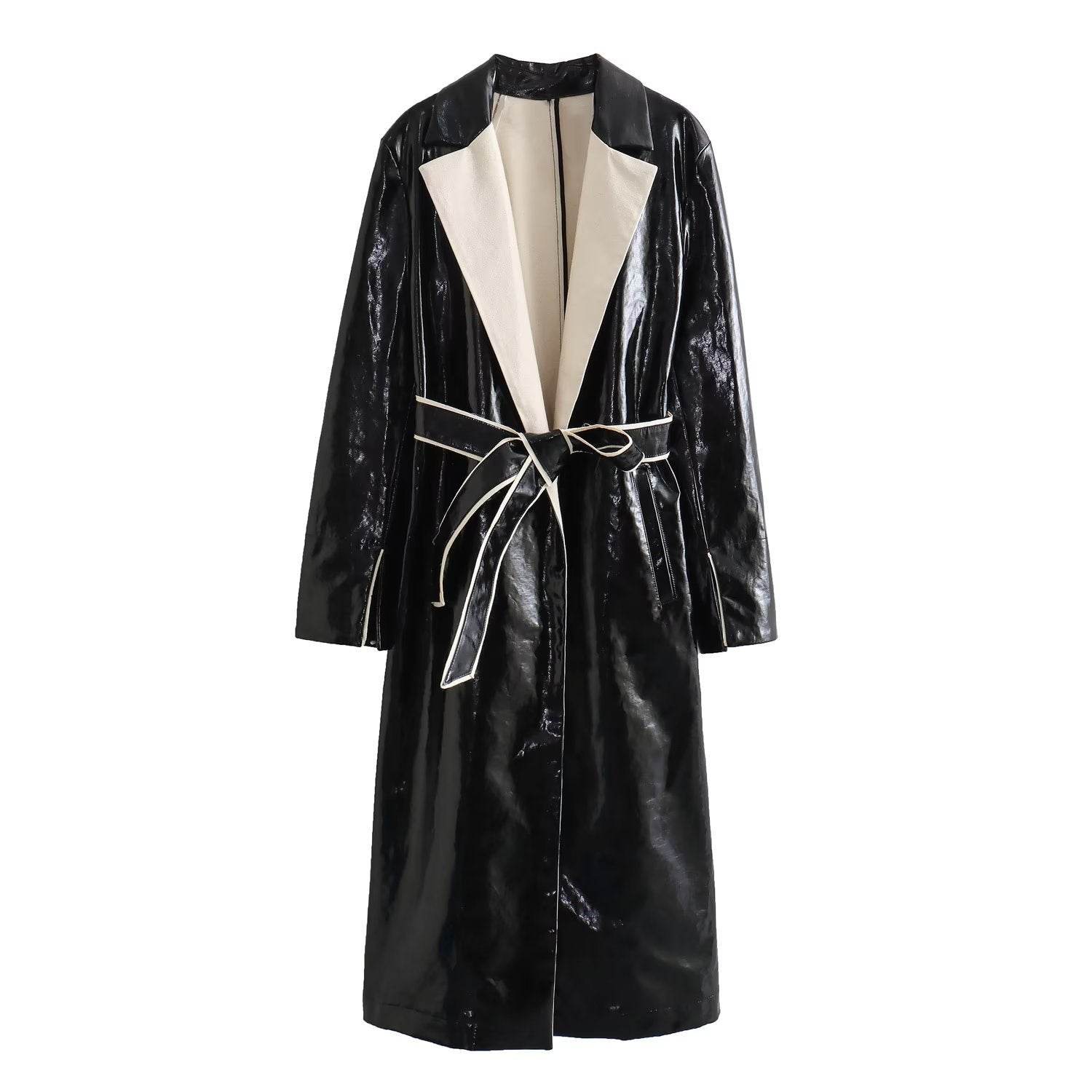 Women's Personalized Black Wool Blend Jacket - Stylish Overcoat for 2025 - Buy Center