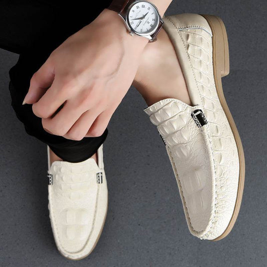 Cowhide Gommino Casual Shoes for Men - Stylish, Breathable Comfort 2025 - Buy Center