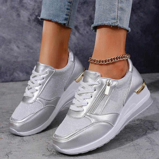 Fashionable Sports Leisure Flats - Stylish Solid Color, Low Top Design - Buy Center