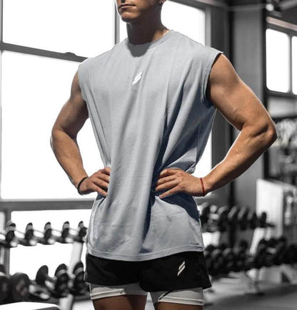 Men's Breathable Sports Tank Top - Quick Drying Loose Fit for Summer - Buy Center