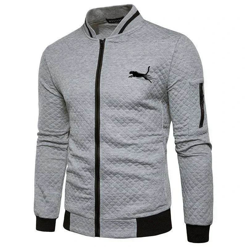 Men's Casual Sportswear Zipper Cardigan - Lightweight Spring Autumn Fashion - Buy Center