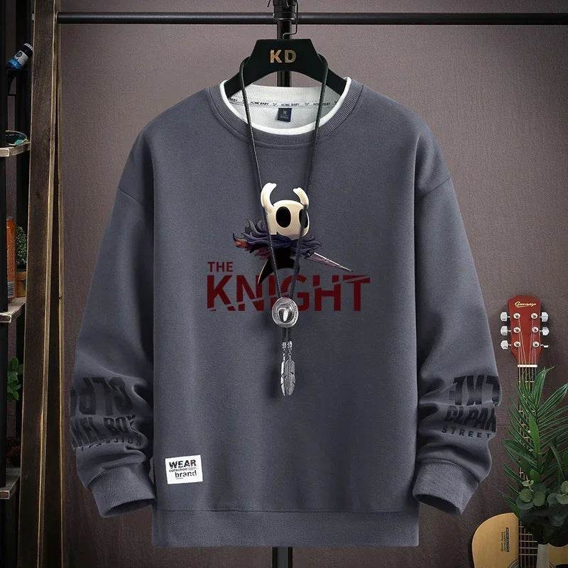 Cool Bear Print Mens Sweatshirt - Fashionable O-Neck Long Sleeve Top - Buy Center
