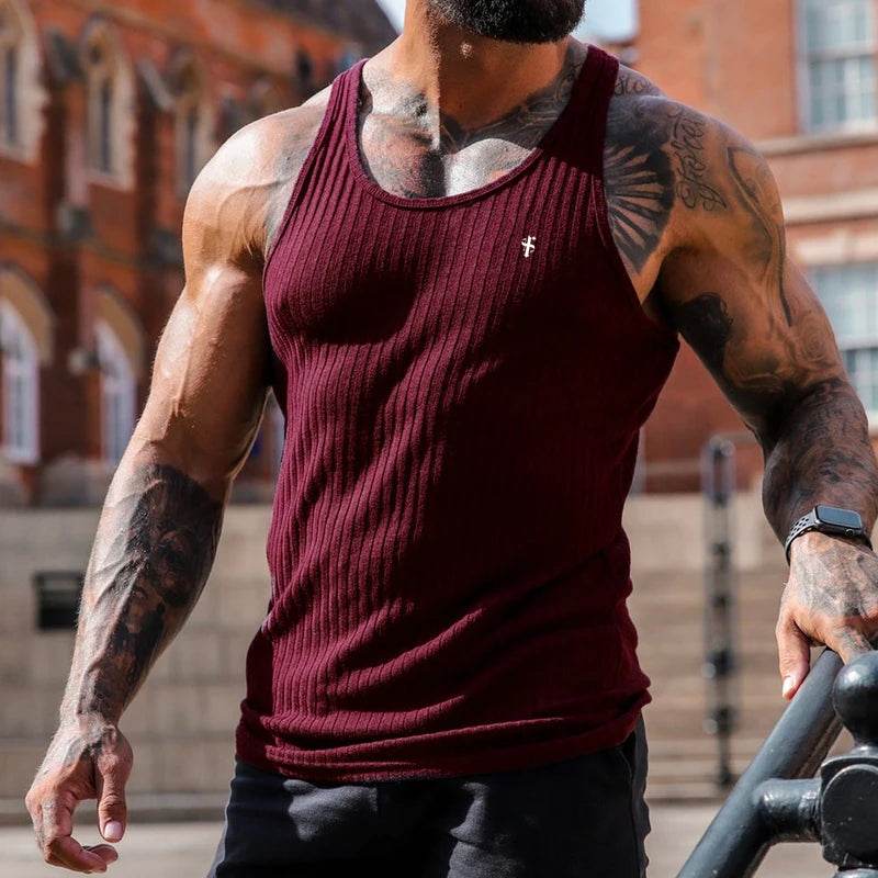 FATHER SONS Men's Quick-Drying Breathable Tank Top - Fitness & Casual Style - Buy Center