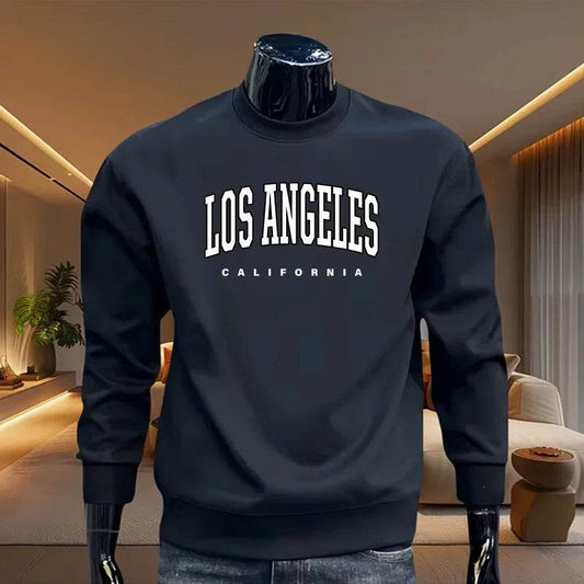 2025 Men's Fashion Printed Hoodie - Casual O-Neck Pullover for Autumn - Buy Center
