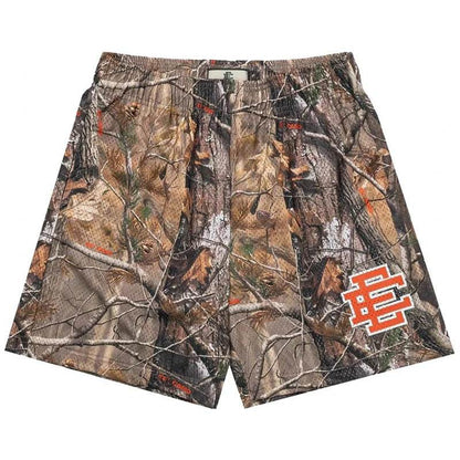 Eric Emanuel Men's Gym Shorts - Floral Print Summer Sports & Beach Wear - Buy Center