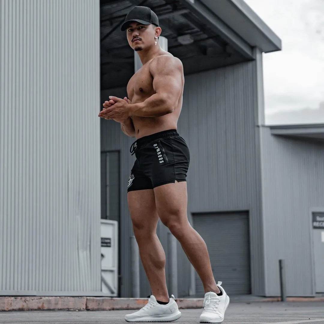 YOSHINEE Men's Quick Dry Workout Shorts - Lightweight Jogger Sweatshorts - Buy Center