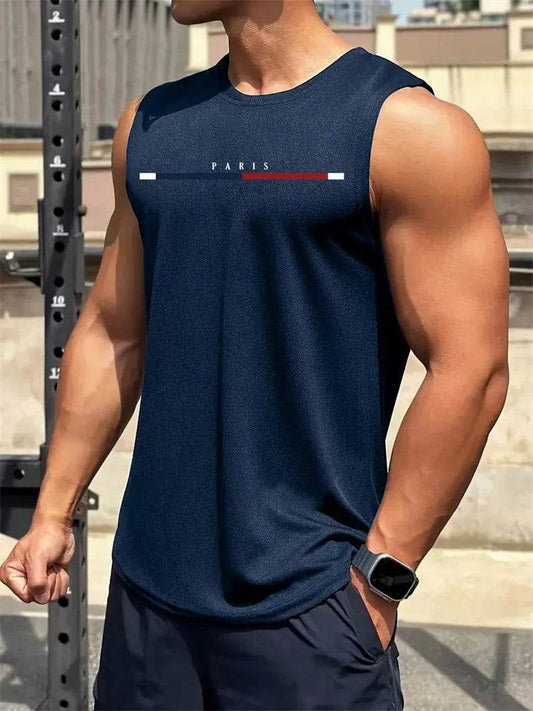 GPBD Men's Summer Crew Neck Mesh Vest - Breathable Quick Drying Top - Buy Center