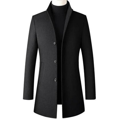 TFETTERS Men's Trench Coat - Korean Fashion for Business Casual Style - Buy Center