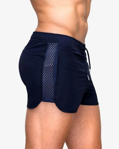 SUGOIDAN Men's Quick Dry Beach Board Shorts - Breathable & Comfy Fit - Buy Center