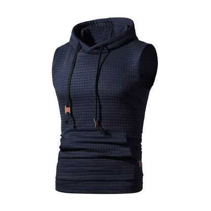 2023 Men's Hooded Sleeveless Cardigan Vest - Plus Size S-4XL Streetwear - Buy Center