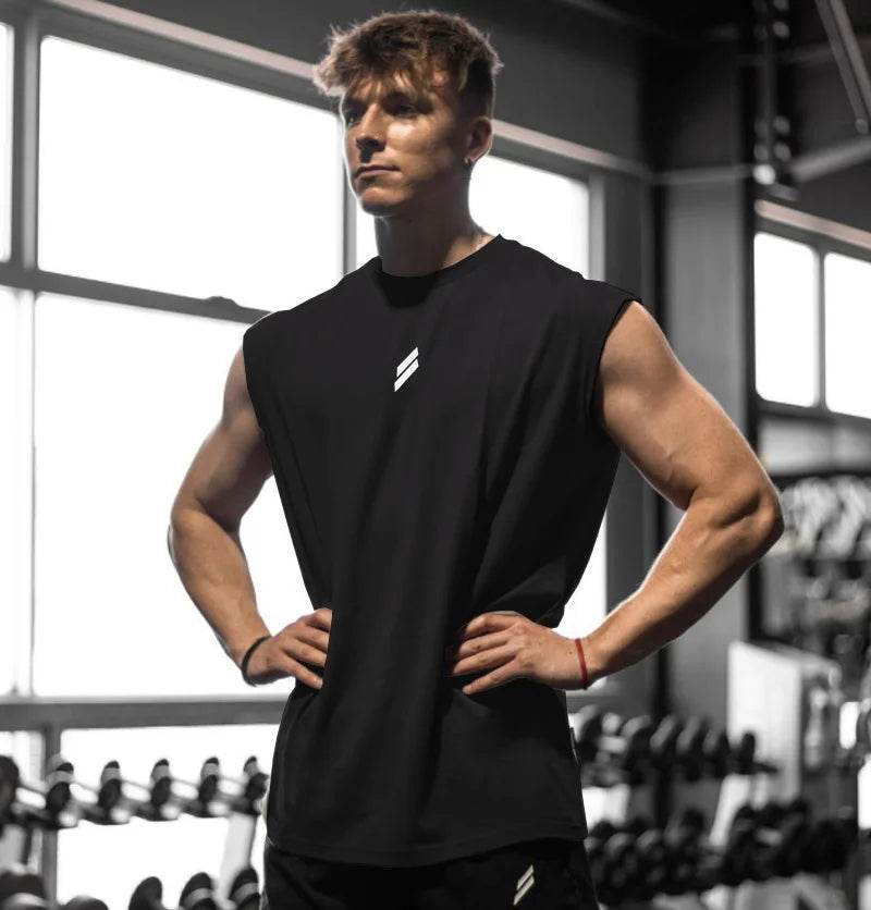 Men's Breathable Sports Tank Top - Quick Drying Loose Fit for Summer - Buy Center
