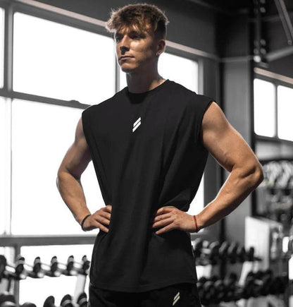 Men's Breathable Sports Tank Top - Quick Drying Loose Fit for Summer - Buy Center
